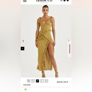 HOUSEOFCB Ruffle Dress